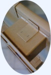 Detail of a CMP paper pallet